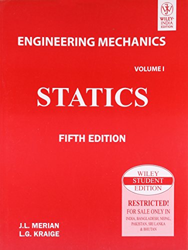 Engineering mechanics : statics. vol. 1.