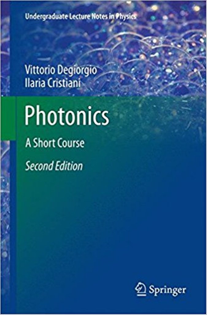 Photonics : a short course