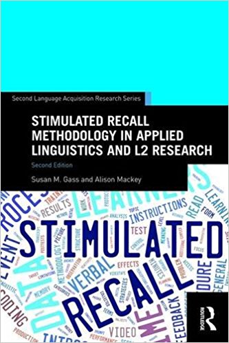 Stimulated recall methodology in applied linguistics and L2 research