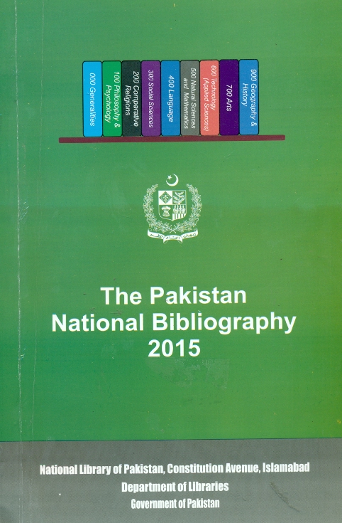 The Pakistan National Bibliography 2015